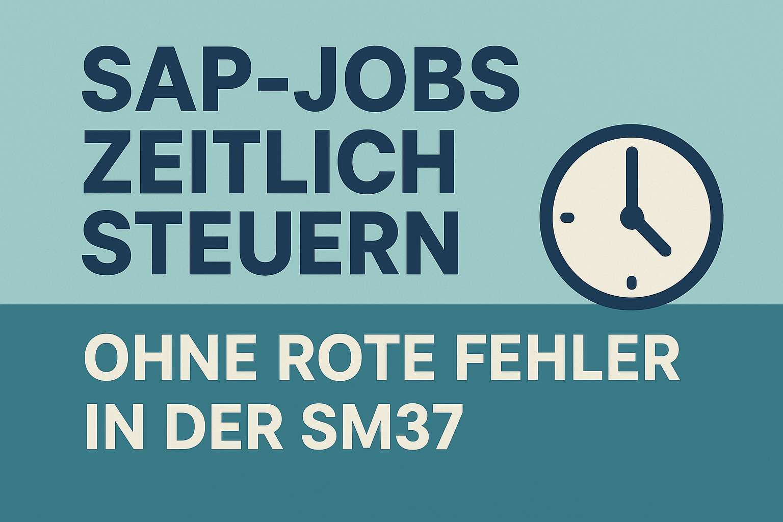 So verhinderst du Jobstarts zur falschen Zeit